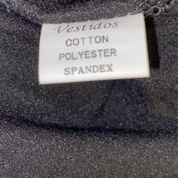Vestidos Sexy Black Bodysuit Size Small - Picture 6 of 7